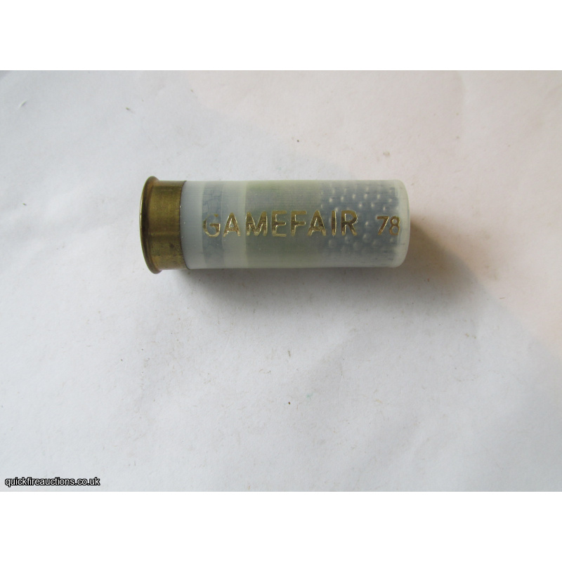 12G GAMEFAIR 78 CARTRIDGE [INERT]