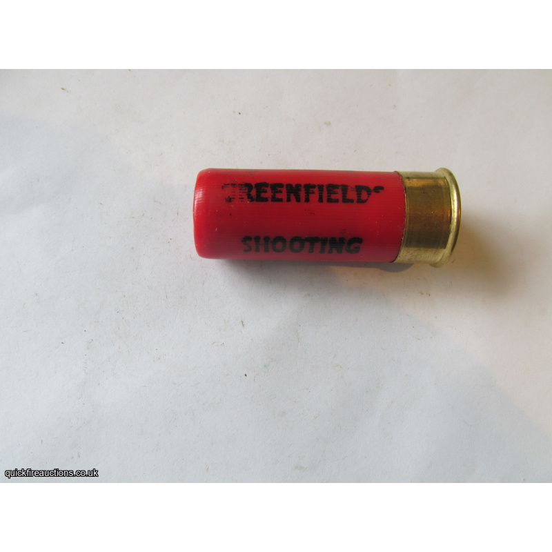12G GREENFIELDS SHOOTING SCHOOL CARTRIDGE [INERT]