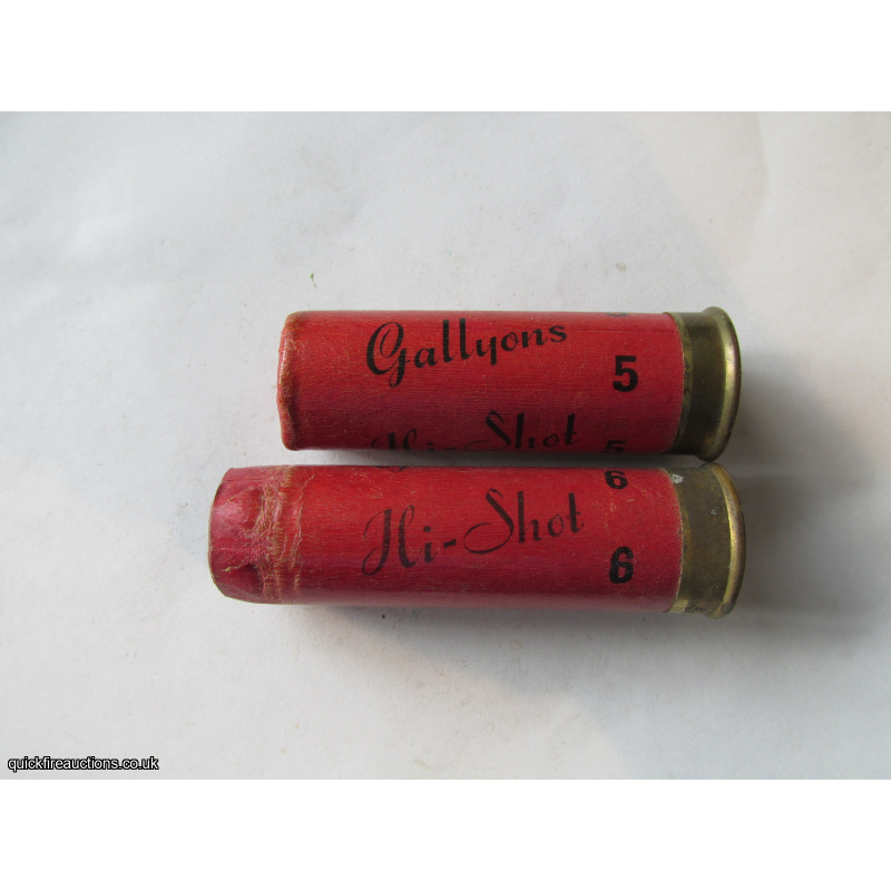 12G GALLYONS HI-SHOT EMPTY FIRED CASE