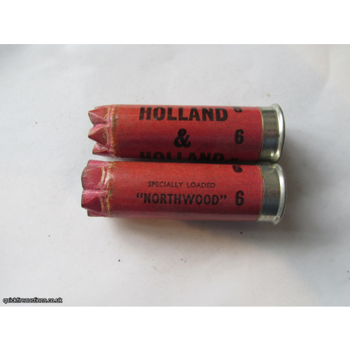12G HOLLAND & HOLLAND NORTHWOOD EMPTY FIRED CASE