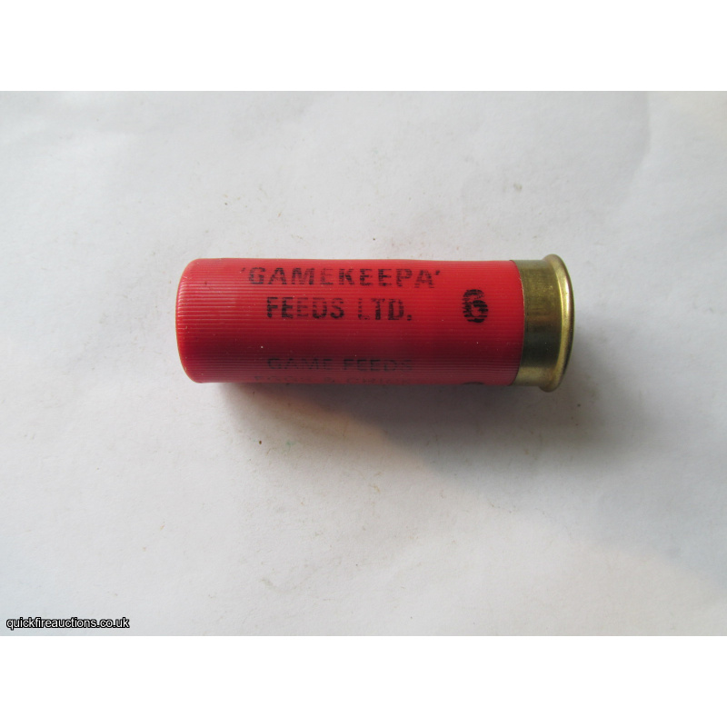 12G GAMEKEEPA FEEDS LTD CARTRIDGE [INERT]