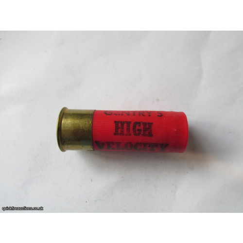 12G GENTRYS HIGH VELOCITY CARTRIDGE [INERT]