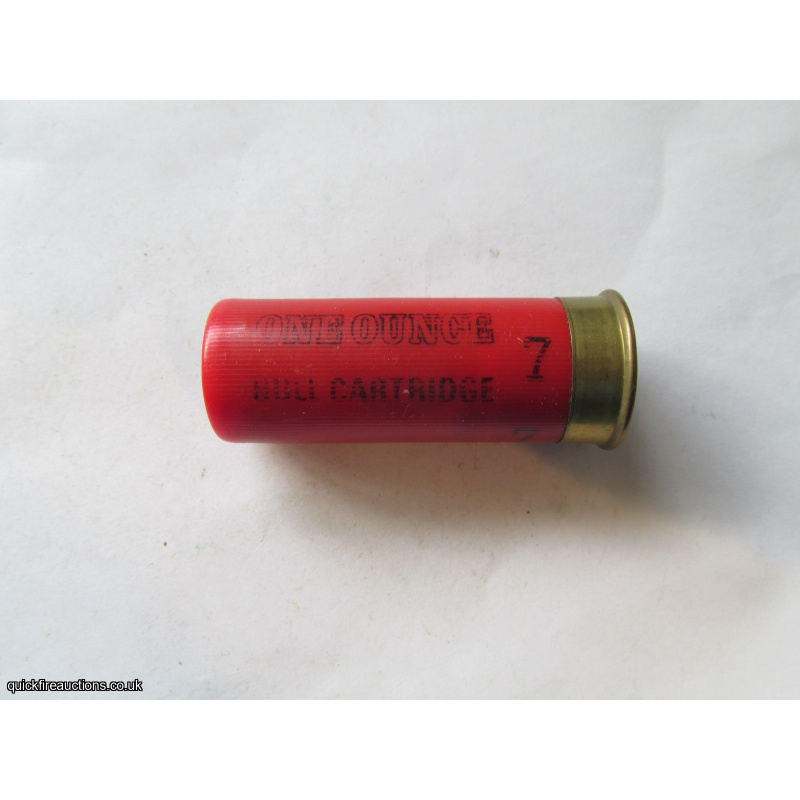 12G ONE OUNCE HULL CARTRIDGE [INERT]