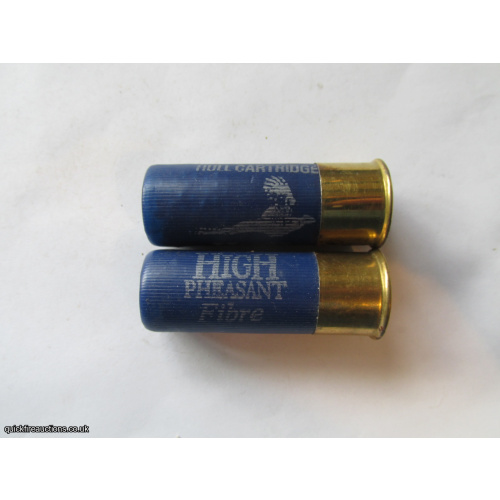12G HULL HIGH PHEASANT SILVER PRINT CARTRIDGE [INERT]