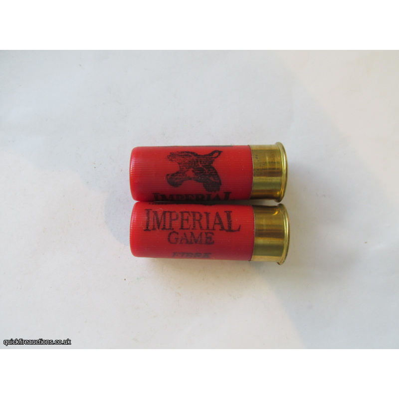 12g HULL IMPERIAL GAME [PARTRIDGE] CARTRIDGE [INERT]
