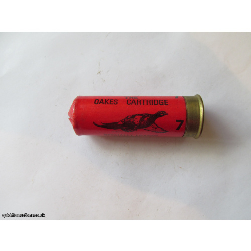 12G OAKES BROS THE OAKES EMPTY FIRED CASE