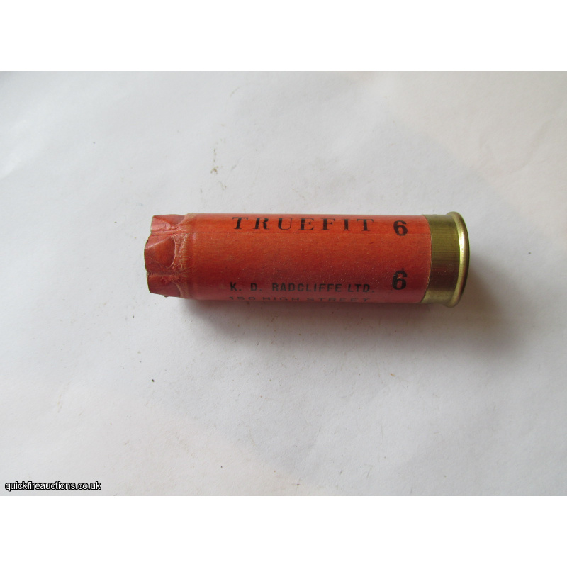 12G  RADCLIFFE TRUEFIT CARTRIDGE EMPTY FIRED CASE