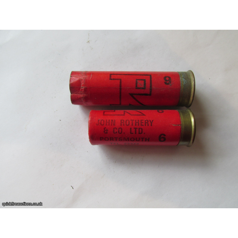 12G ROTHERY R EMPTY FIRED CASE