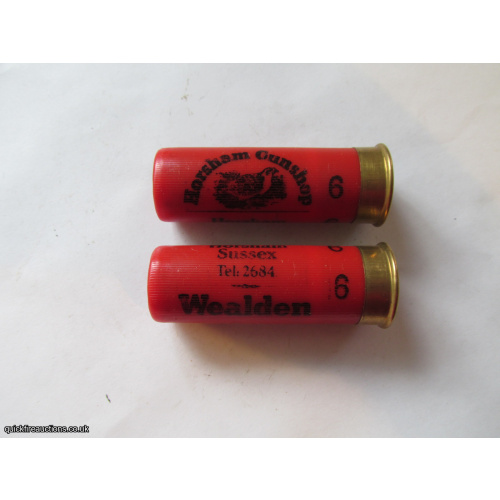 12G HORSHAM GUNSHOP WEALDEN CARTRIDGE [INERT]