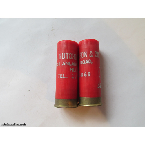 12G G.W.HUTCHINSON & CO CARTRIDGE [INERT]