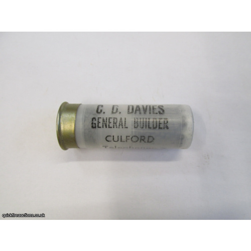 12G DAVIES GENERAL BUILDER CULFORD CARTRIDGE [INERT]
