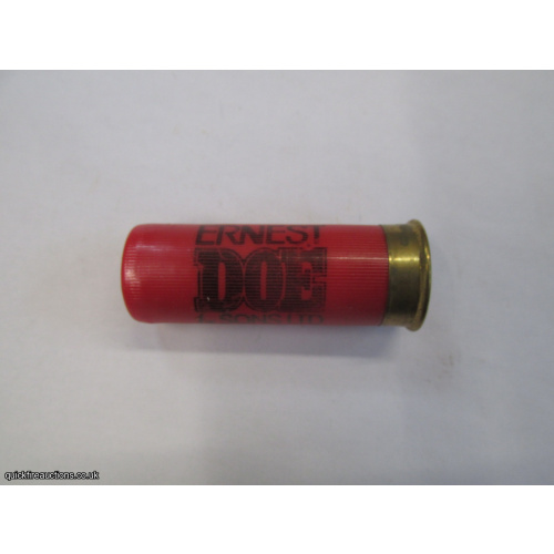 12G ERNEST DOE & SONS LTD CARTRIDGE [INERT]