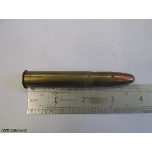 1 X KYNOCH 476 NITRO ROUND NOSE BULLET INERT