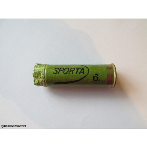 12G SPORTA RUSTLESS EMPTY FIRED CASE