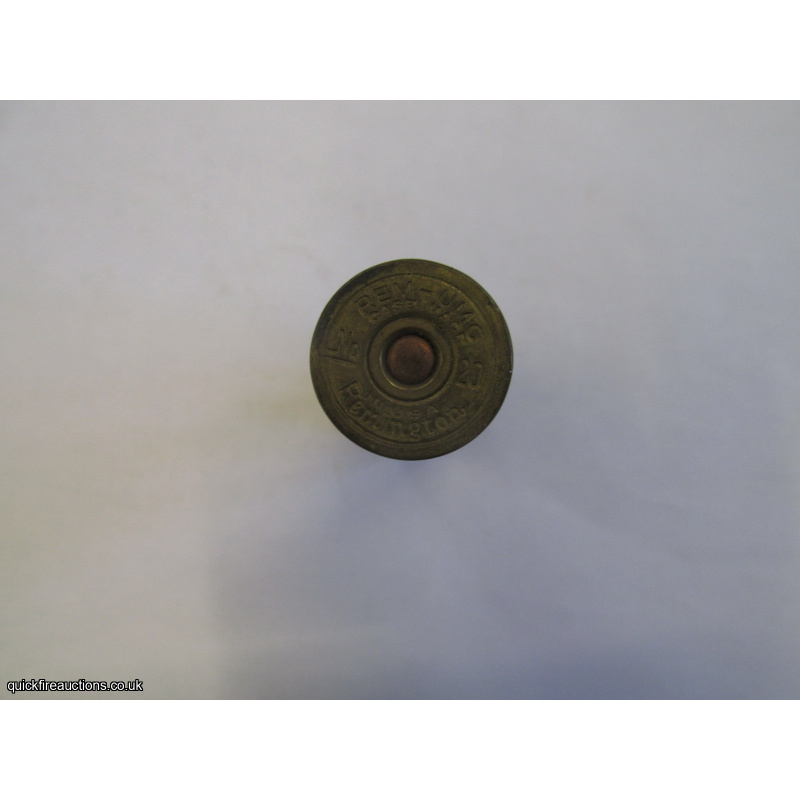 20G R.T.O. REM-UMC REMINGTON CARTRIDGE  [INERT]
