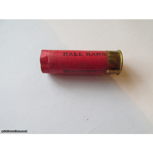 12G HALL BARN BEACONSFIELD EMPTY FIRED CASE