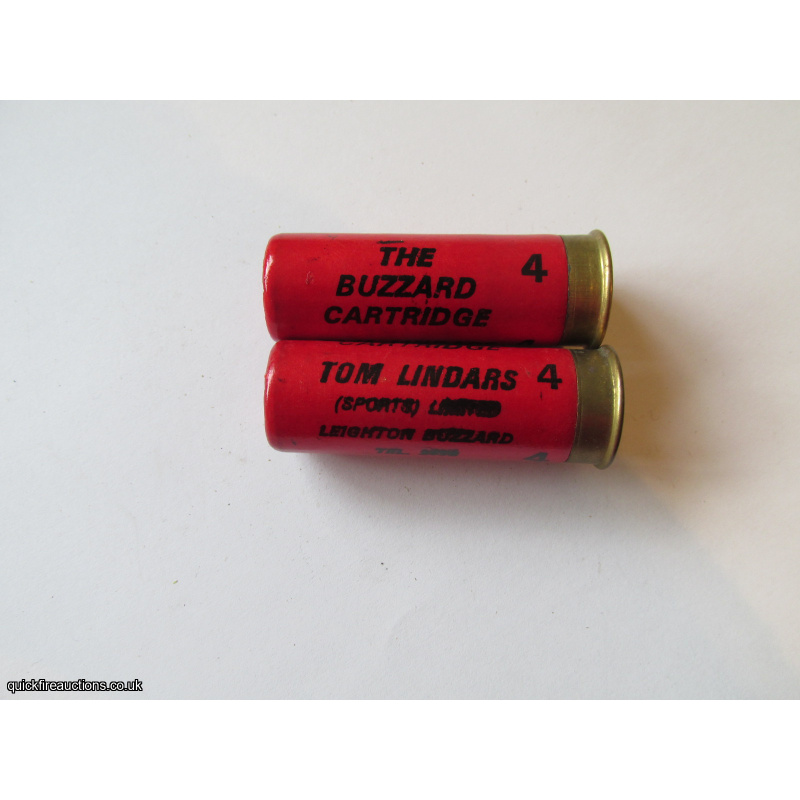 12G  LINDARS THE BUZZARD CARTRIDGE  [INERT]