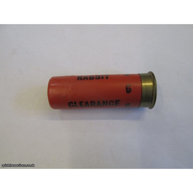 12G RABBIT CLEARANCE CARTRIDGE [INERT]