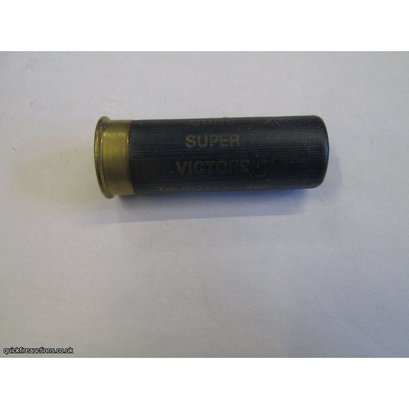 12G PARK STREET GUNS SUPER VICTORS CARTRIDGE [INERT]