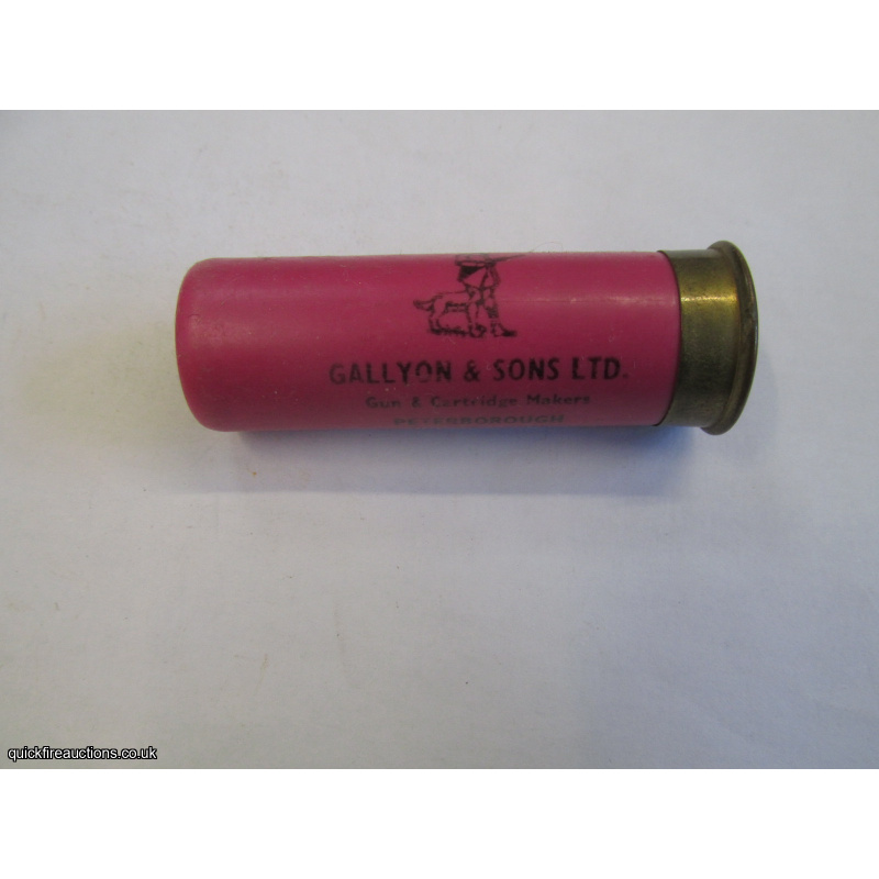 12G R.T.O. GALLYON SANDRINGHAM CARTRIDGE [INERT]