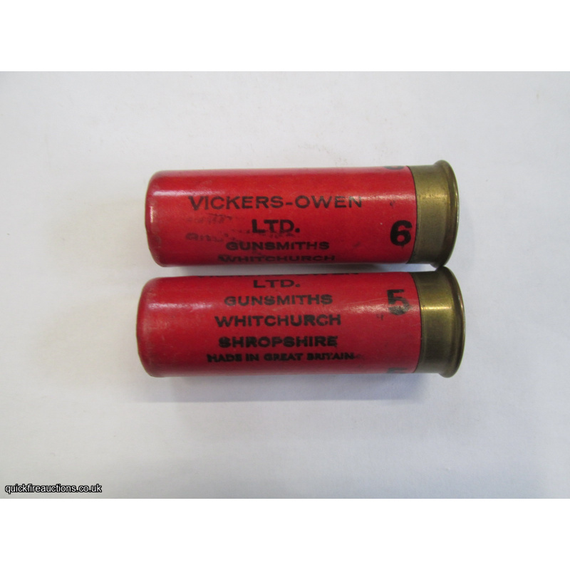 12G VICKERS-OWEN LTD CARTRIDGE  [INERT]