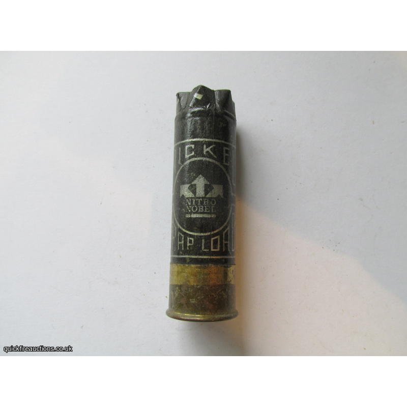 12G GYTTORP NICKEL TRAP LOAD EMPTY FIRED CASE