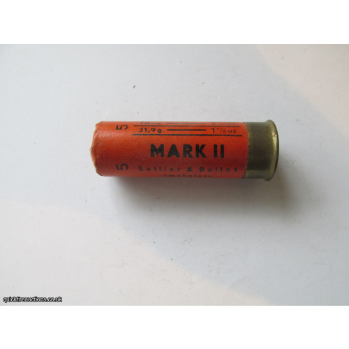 12G SELLIER & BELLOT MARK 11 EMPTY FIRED CASE