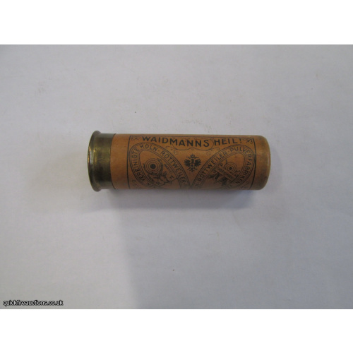 12G R.T.O. ROTTWEIL WAIDMANNS HEIL CARTRIDGE  [INERT]