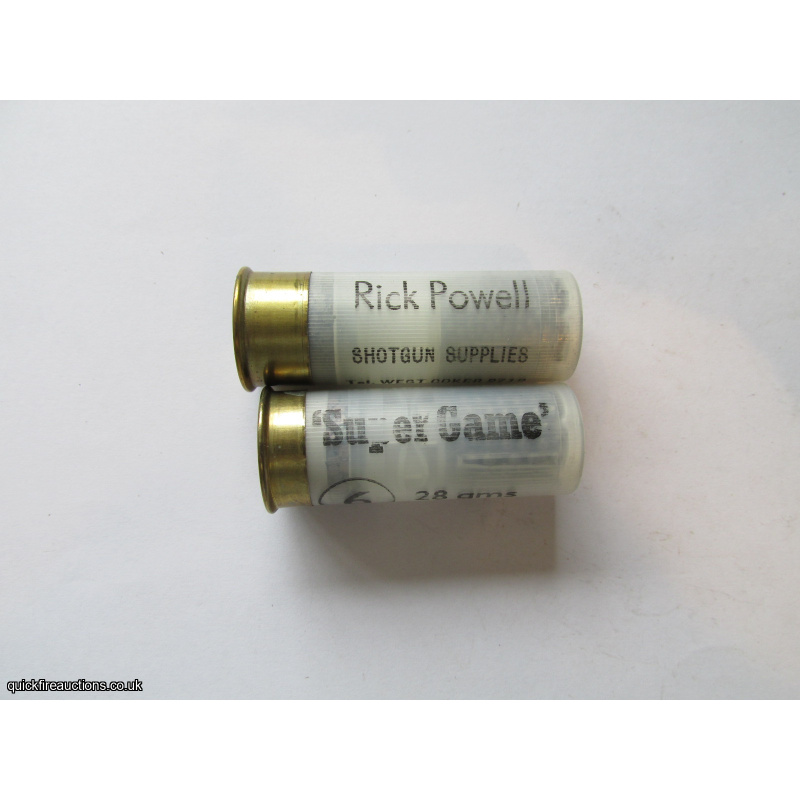 12G RICK POWELL SUPER GAME CARTRIDGE [INERT]