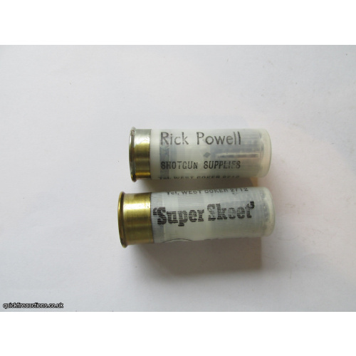 12G RICK POWELL SUPER SKEET CARTRIDGE [INERT]