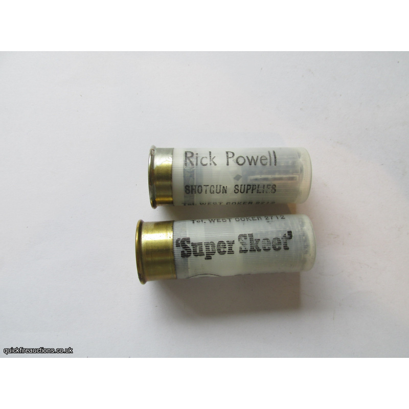 12G RICK POWELL SUPER SKEET CARTRIDGE [INERT]