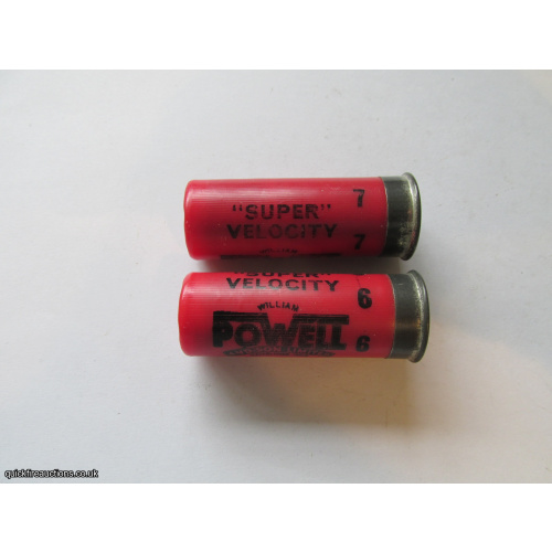 12G WILLIAM POWELL SUPER VELOCITY CARTRIDGE [INERT]