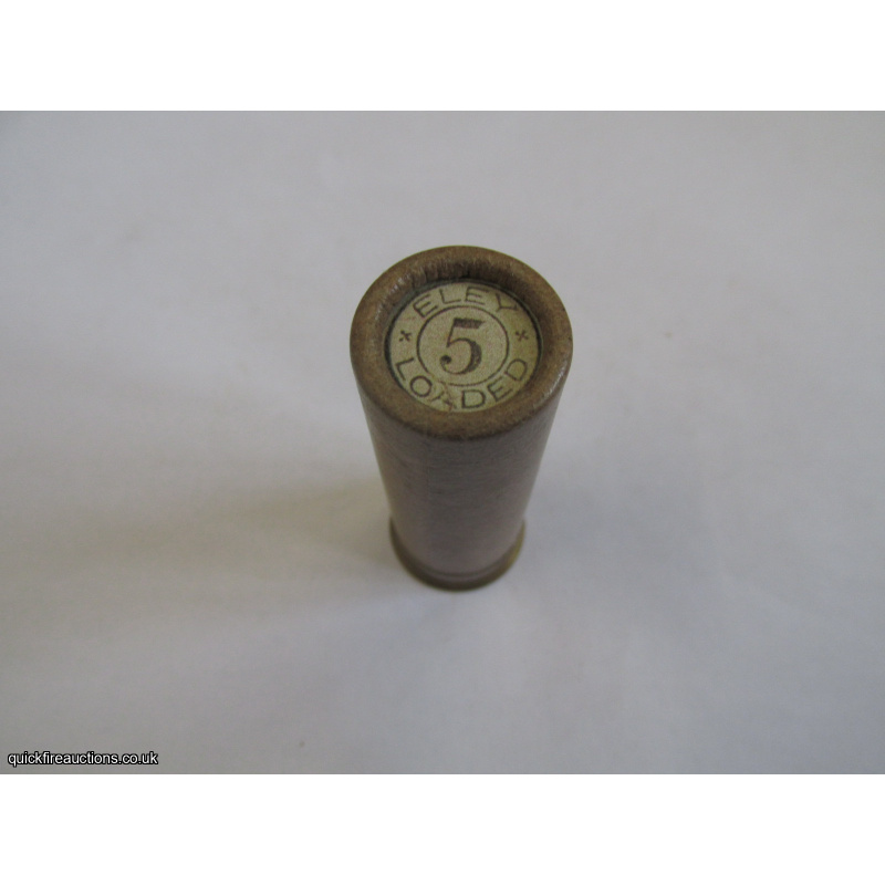 12G R.T.O. JEFFERY PLYMOUTH  CARTRIDGE  [INERT]