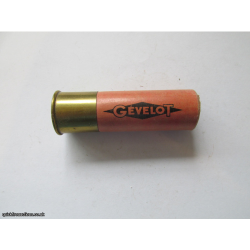 12G GEVELOT EMPTY FIRED CASE