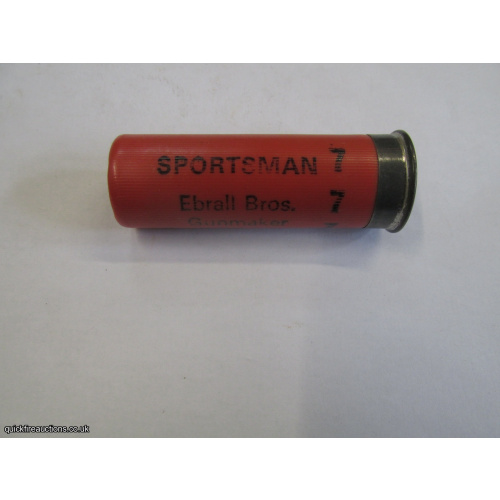 12G EBRALL SPORTSMAN SHREWSBURY CARTRIDGE [INERT]