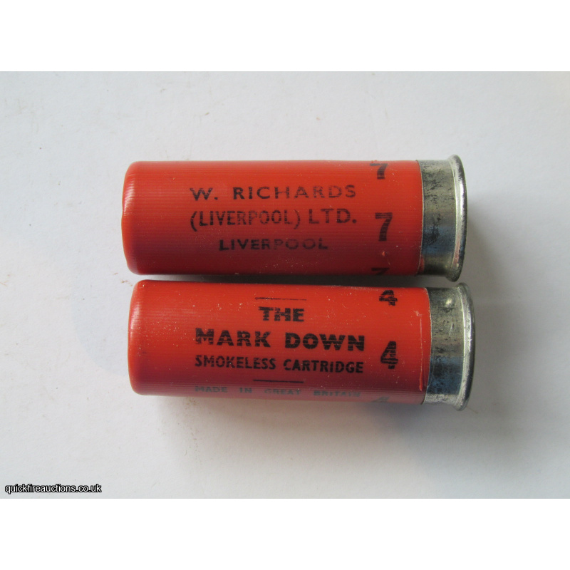 12G W. RICHARDS THE MARK DOWN ORANGE CARTRIDGE [INERT]