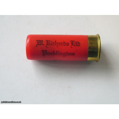 12G W. RICHARDS POCKLINGTON CARTRIDGE [INERT]