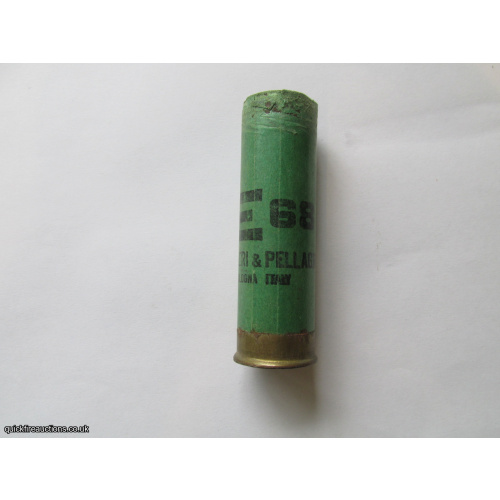 12G BASCHIERI & PELLAGRI E 68 EMPTY FIRED CASE