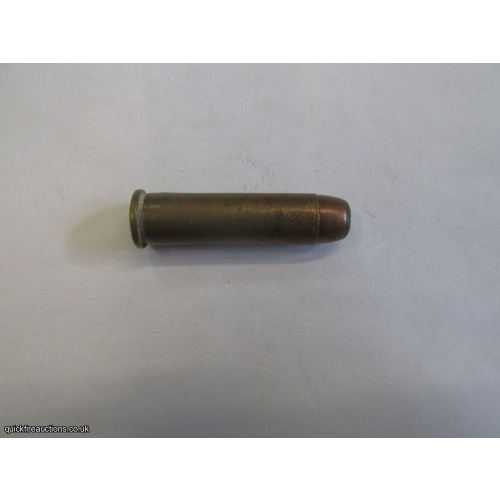 1 X MIDWAY 357 MAG LEAD TIP FLAT HOLLOW NOSE BULLET INERT