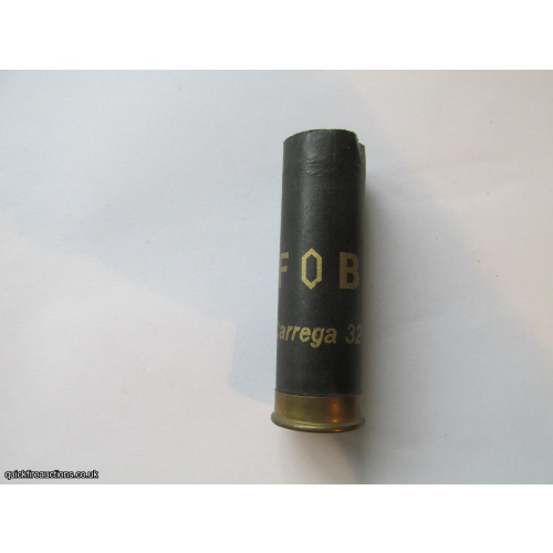 12G FOB CARREGA 32 BLACK EMPTY FIRED CASE
