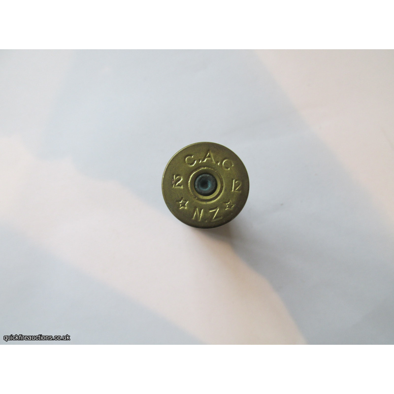 12G C.A.C. N.Z  EMPTY FIRED PURPLE CASE