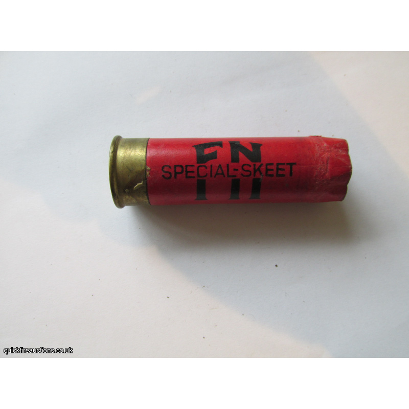 12G FN SPECIAL SKEET EMPTY FIRED CASE
