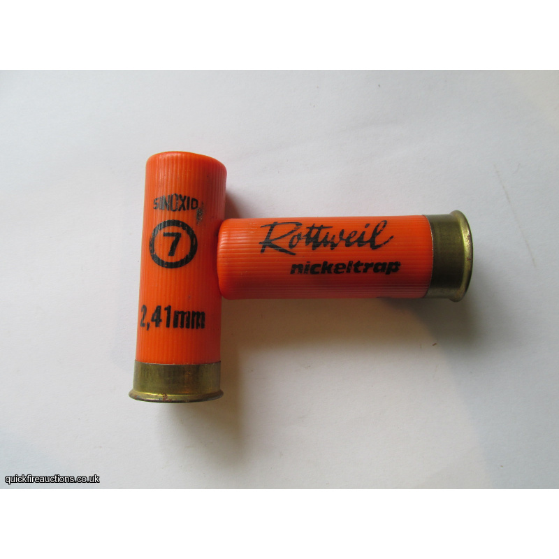 12G ROTTWEIL NICKEL TRAP CARTRIDGE [INERT]