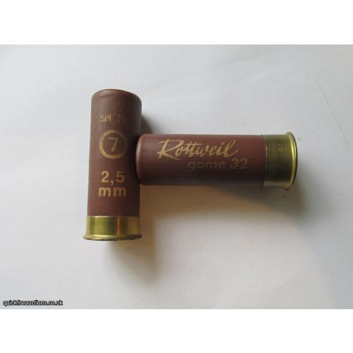 12G ROTTWEIL GAME 32 CARTRIDGE [INERT]