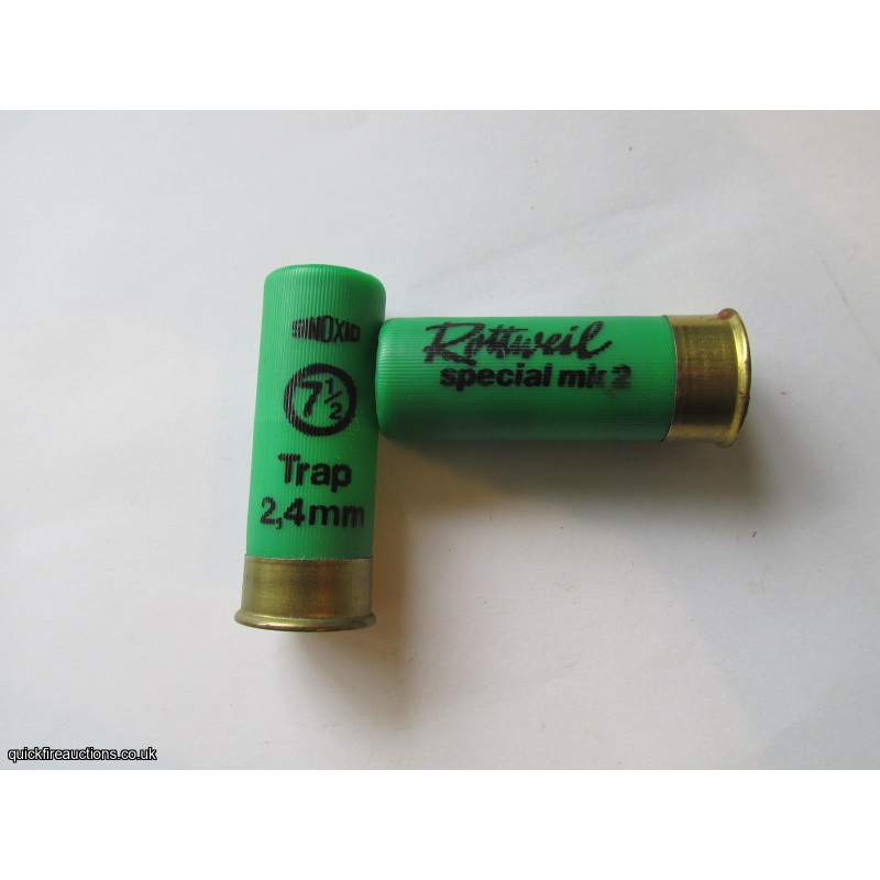 12G ROTTWEIL TRAP SPECIAL MK 2 CARTRIDGE [INERT]