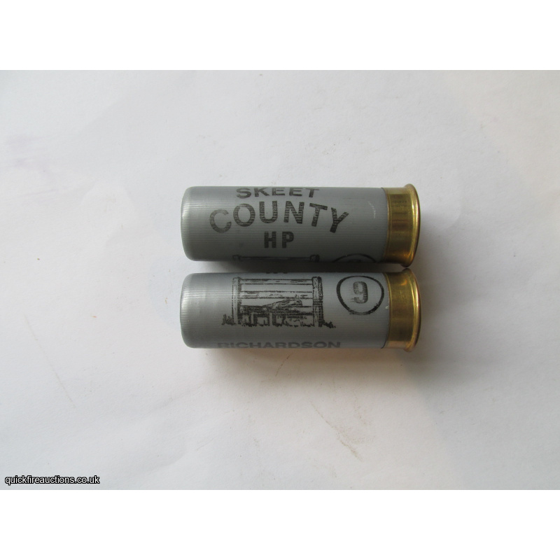 12G RICHARDSON HALESWORTH SKEET COUNTY HP CARTRIDGE [INERT]