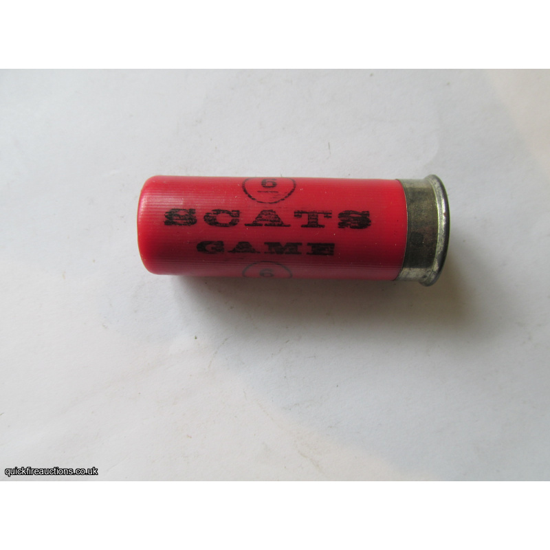 12G SCATS GAME CARTRIDGE [INERT]
