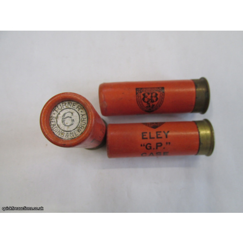 12G TC= TURNER READING NEWBURY ELEY G.P. CASE CARTRIDGE [INERT]