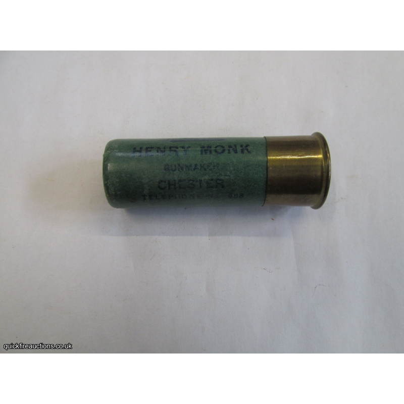 12G R.T.O. HENRY MONK WHM CARTRIDGE [INERT]