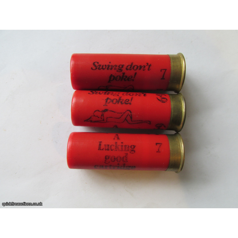 12G SWING DONT POKE A LUCKING GOOD CARTRIDGE [INERT]